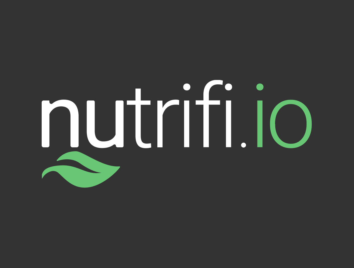 Image of nutrifi.io, a react native expo-based application for counting calories and such.